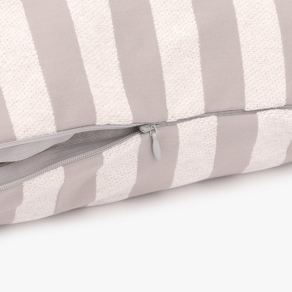 Capa de Almofada Riscas Branco HERITAGE - Gato Preto