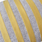 Capa de Almofada Riscas Mostarda 30x50 HERITAGE - Gato Preto