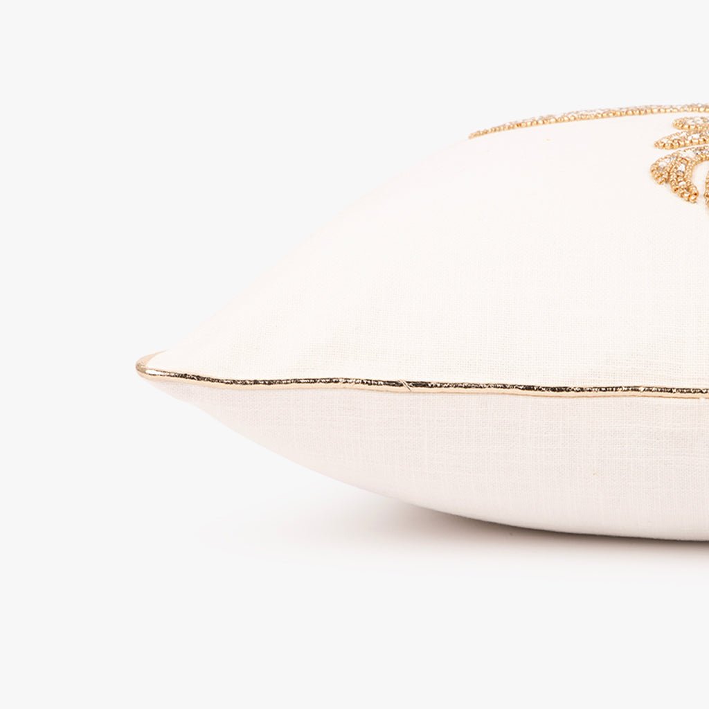 Capa de Almofada Veado com Missangas NEW BRIGHT - Gato Preto