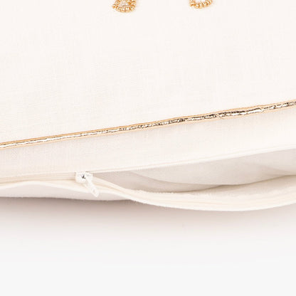 Capa de Almofada Veado com Missangas NEW BRIGHT - Gato Preto