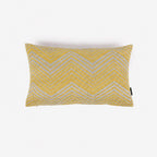 Capa de Almofada Zig Zag Mostarda 30x50 HERITAGE - Gato Preto