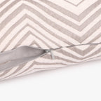 Capa de Almofada ZigZag Branco HERITAGE - Gato Preto