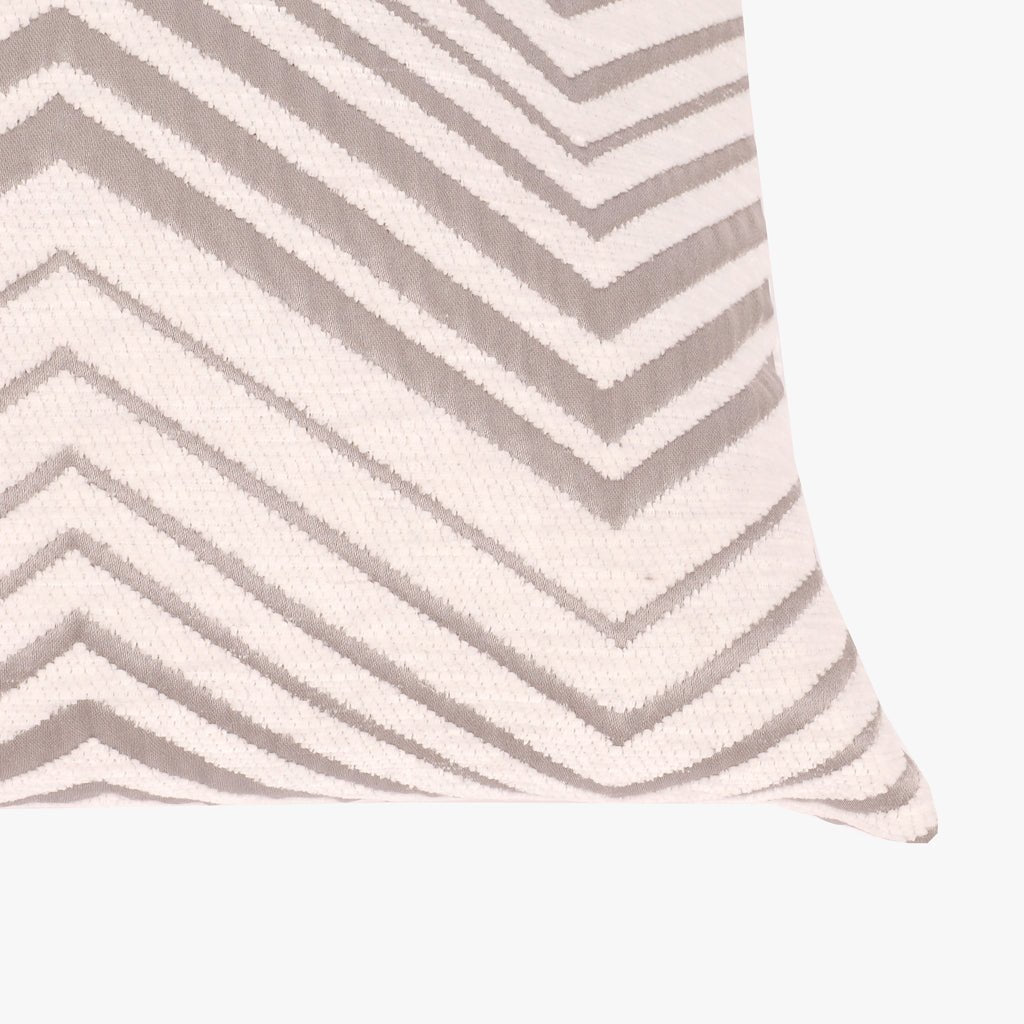 Capa de Almofada ZigZag Branco HERITAGE - Gato Preto