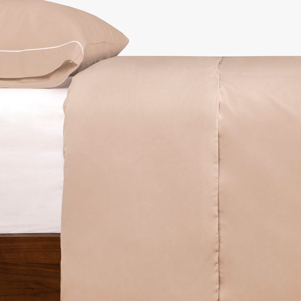 Capa de Edredão Algodão Percal Seixo 140x220 SAMOA - Gato Preto