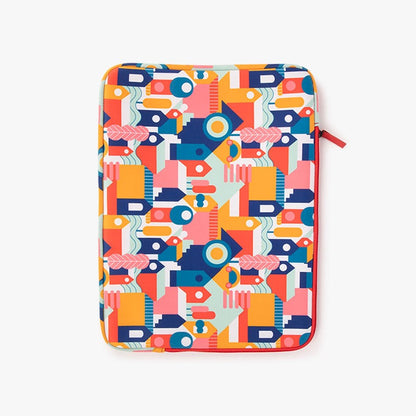 Capa para Portátil Neoprene Gatos CAT IN THE CITY - Gato Preto