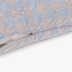 Capa pied-de-poule azul 50x50cm HERITAGE - Gato Preto