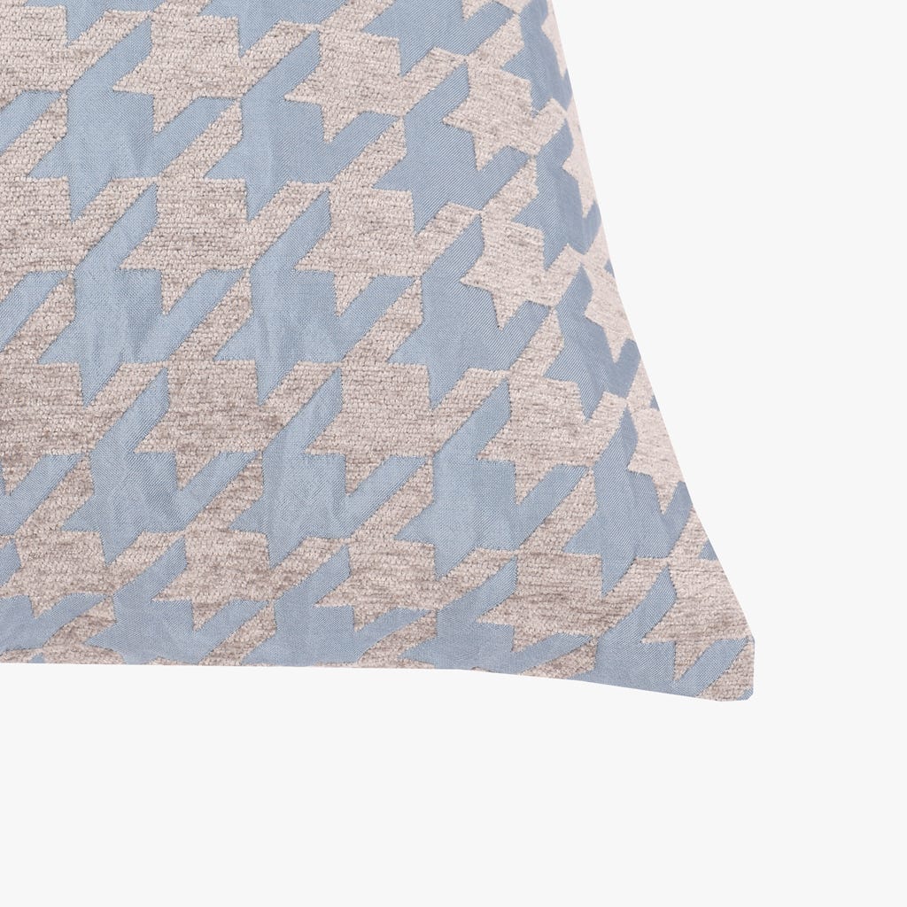 Capa pied-de-poule azul 50x50cm HERITAGE - Gato Preto