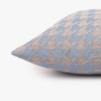 Capa pied-de-poule azul 50x50cm HERITAGE - Gato Preto