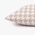 Capa pied-de-poule branco 50x50cm HERITAGE - Gato Preto