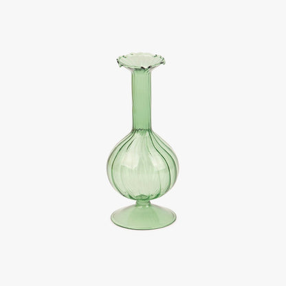 Castiçal vidro verde NEW BRIGHT - Gato Preto