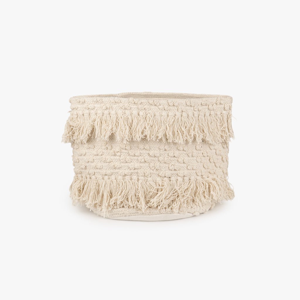 Cesto Algodão Branco LIZA - Gato Preto