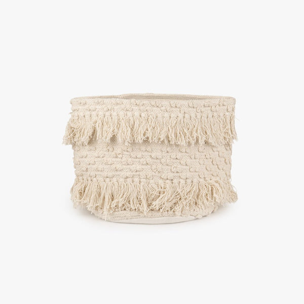 Cesto Algodão Branco LIZA - Gato Preto