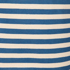 Cesto da roupa às riscas azul 38x54cm NISI - Gato Preto