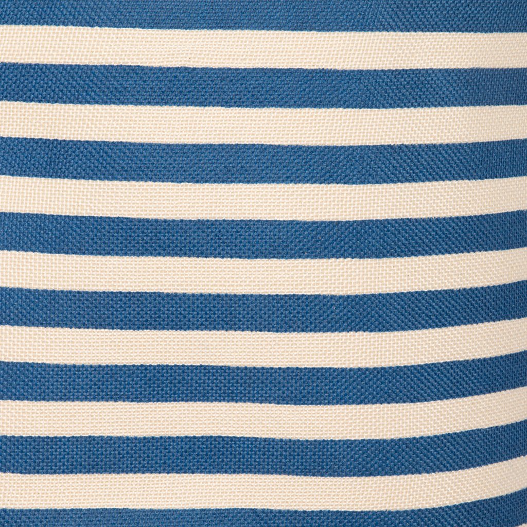 Cesto da roupa às riscas azul 38x54cm NISI - Gato Preto