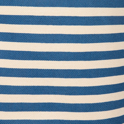 Cesto da roupa às riscas azul 38x54cm NISI - Gato Preto