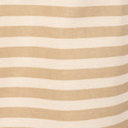 Cesto da roupa às riscas bege 38x54cm NISI - Gato Preto