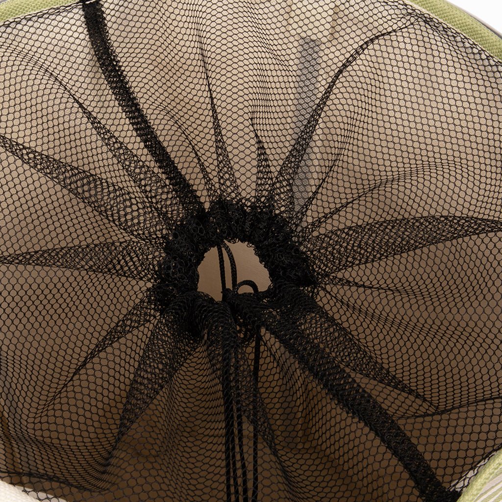 Cesto da roupa às riscas verdes 38x54cm NISI - Gato Preto