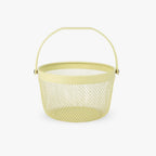 Cesto de Metal Amarelo SUMMER PASTELS - Gato Preto