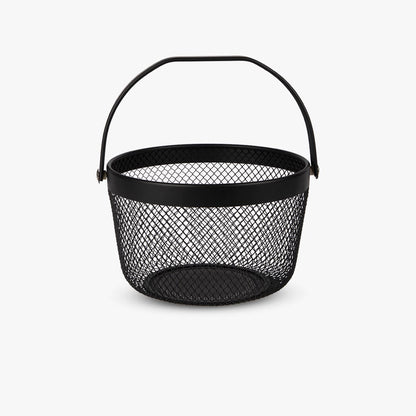 Cesto de Metal Preto ALL BLACK - Gato Preto