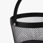 Cesto de Metal Preto ALL BLACK - Gato Preto