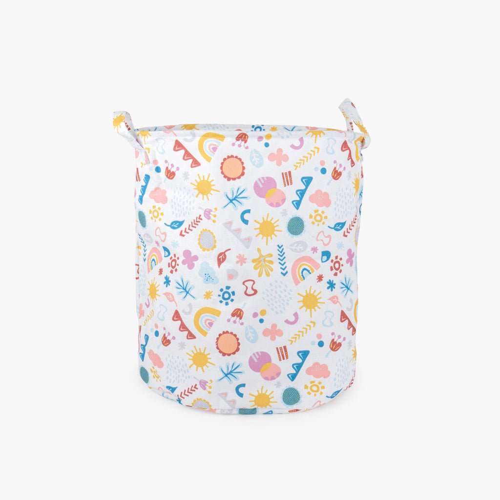 Cesto de roupa estampado ARTIST KIDS - Gato Preto