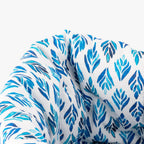 Cesto do Pão Reversível com Pássaros e Folhas Azuis BLUE BIRD - Gato Preto