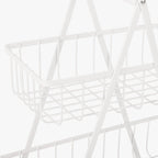 Cesto duplo branco ALL WHITE - Gato Preto
