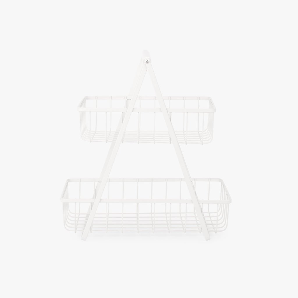 Cesto duplo branco ALL WHITE - Gato Preto