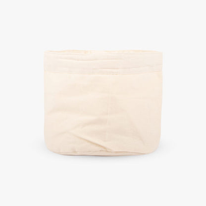 Cesto e Saco de Pão Algodão Bege 4EVERYDAY - Gato Preto