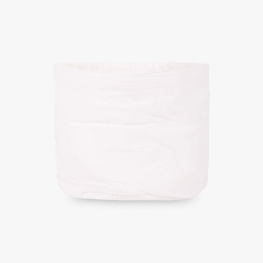 Cesto e Saco de Pão Algodão Branco 4EVERYDAY - Gato Preto