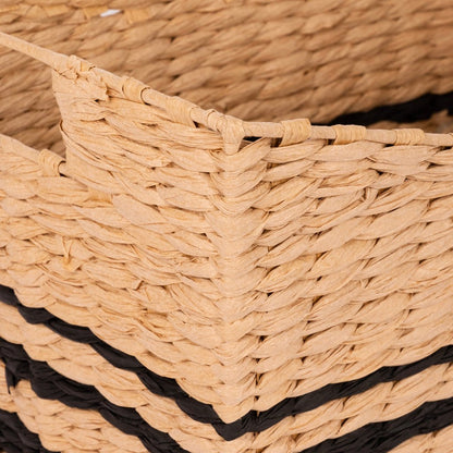 Cesto Riscas M Natural e Preto ODEMIRA - Gato Preto