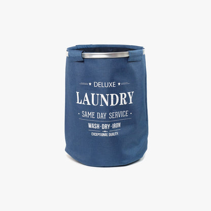 Cesto Roupa Deluxe Azul NARKU - Gato Preto