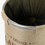 Cesto Roupa Deluxe Bege NARKU - Gato Preto