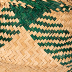 Cesto Seagrass Verde Grande BASSAC - Gato Preto