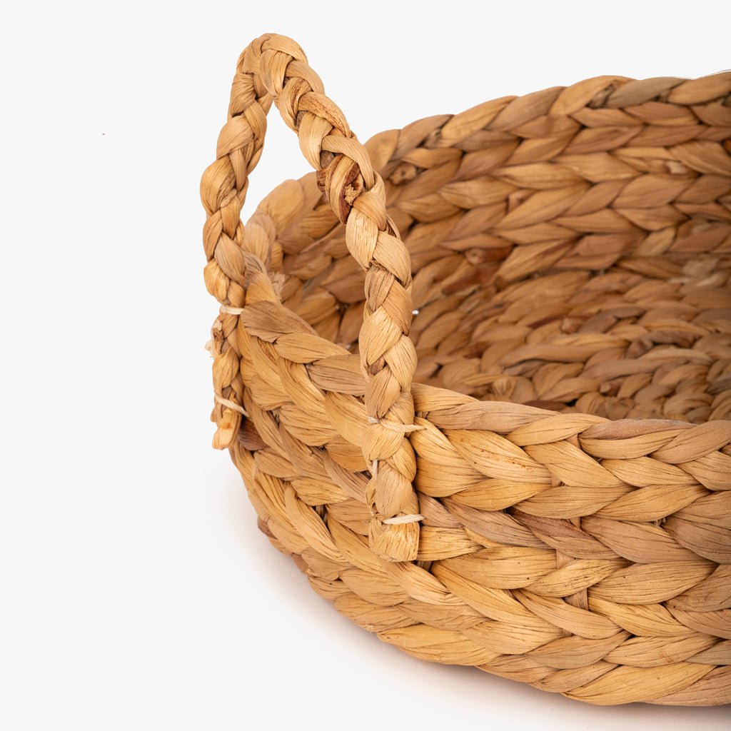 Cestos com Asas Natural Grande VINH - Gato Preto