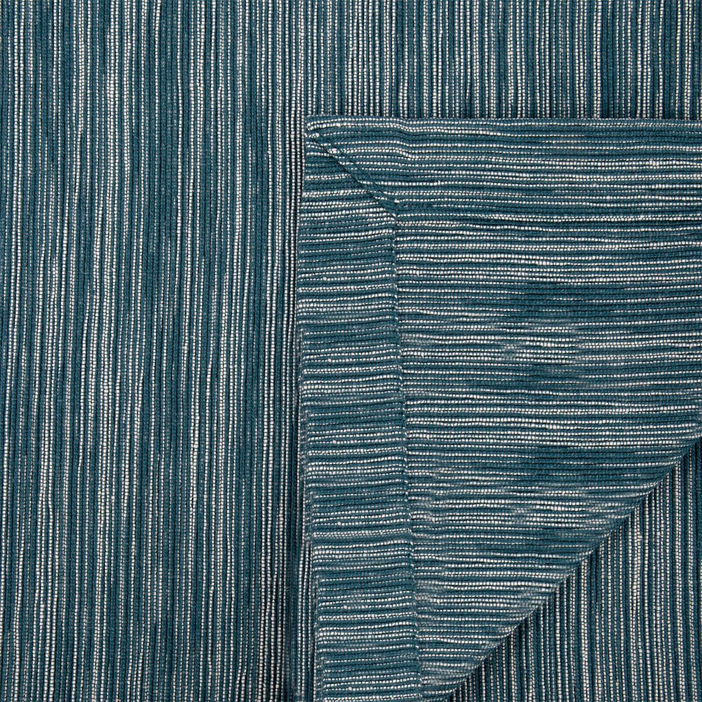 Colcha para Cama Mesclada Turquesa e Natural 180x250 SUKI - Gato Preto