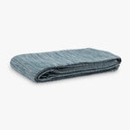 Colcha para Cama Mesclada Turquesa e Natural 250x270 SUKI - Gato Preto
