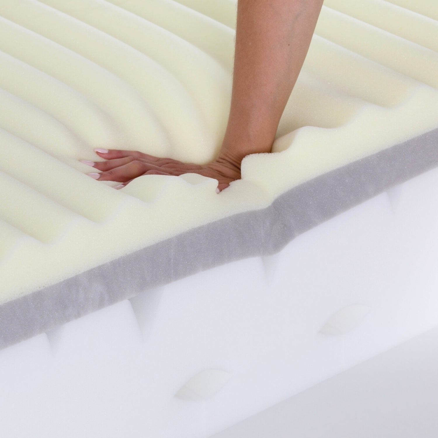 Colchão de Espuma Viscoelástica Médio Soft ERGOPRESSURE - Gato Preto