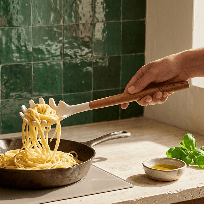 Colher de Massa NEPAL - Gato Preto