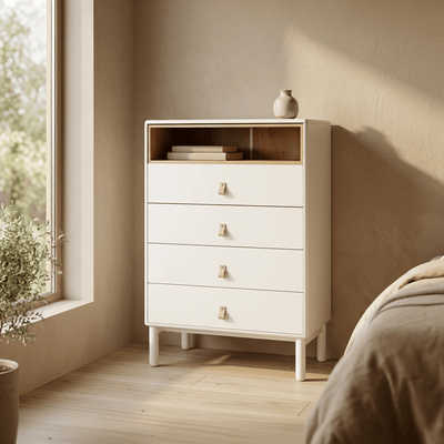 Comoda 80X40X117 ORIGIN - Gato Preto