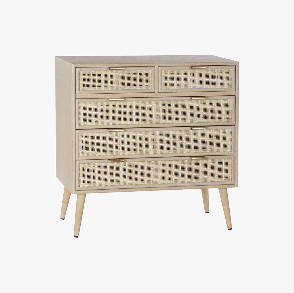 Cómoda de Cinco Gavetas VEREDA - Gato Preto