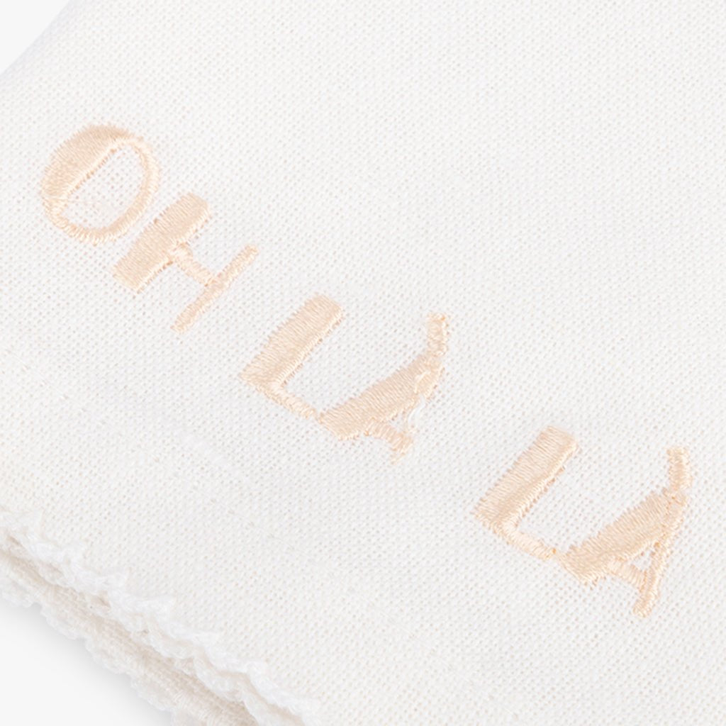 Conjunto 4 Guardanapos Algodão e Linho Palavras MARIE - Gato Preto