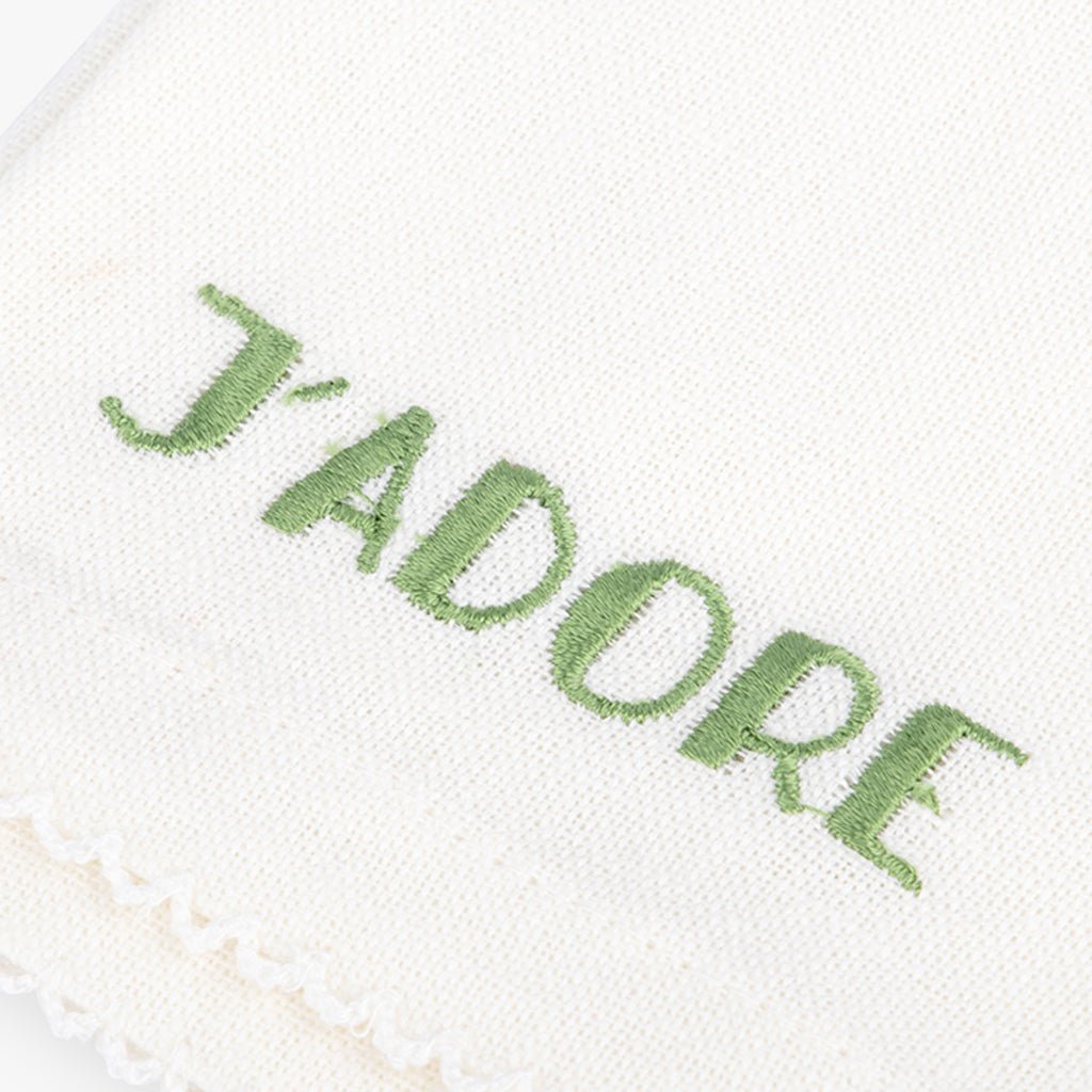 Conjunto 4 Guardanapos Algodão e Linho Palavras MARIE - Gato Preto