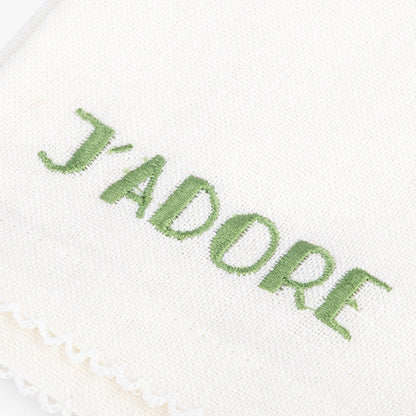 Conjunto 4 Guardanapos Algodão e Linho Palavras MARIE - Gato Preto