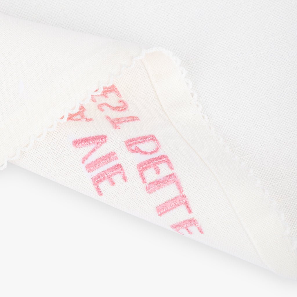 Conjunto 4 Guardanapos Algodão e Linho Palavras MARIE - Gato Preto