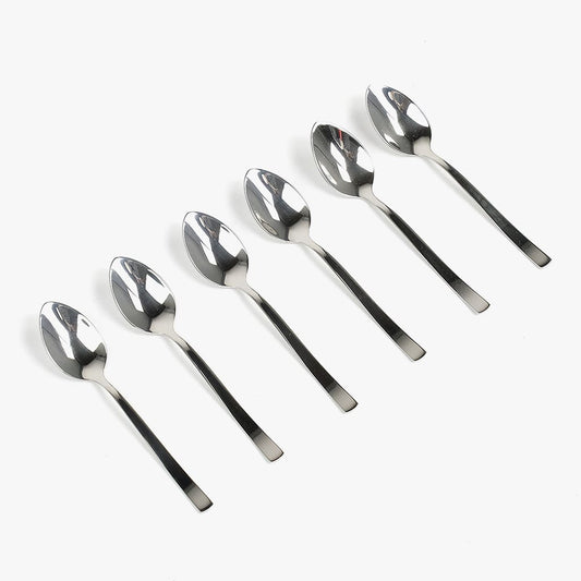 Conjunto 6 Colheres de Café Prateado HOTEL - Gato Preto