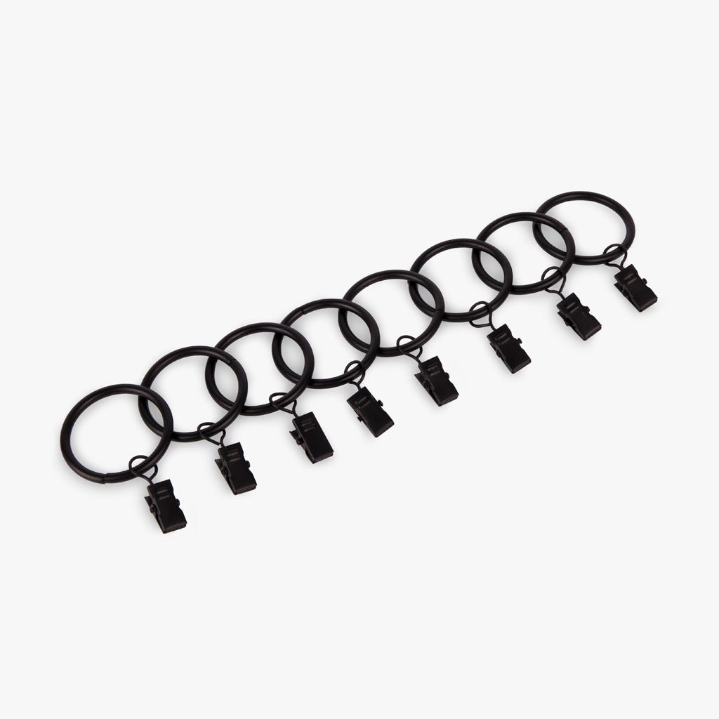 Conjunto Argolas para Varão Preto TRIBECA - Gato Preto