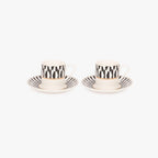 Conjunto de 2 Chávenas de Café BLACK CAT - Gato Preto
