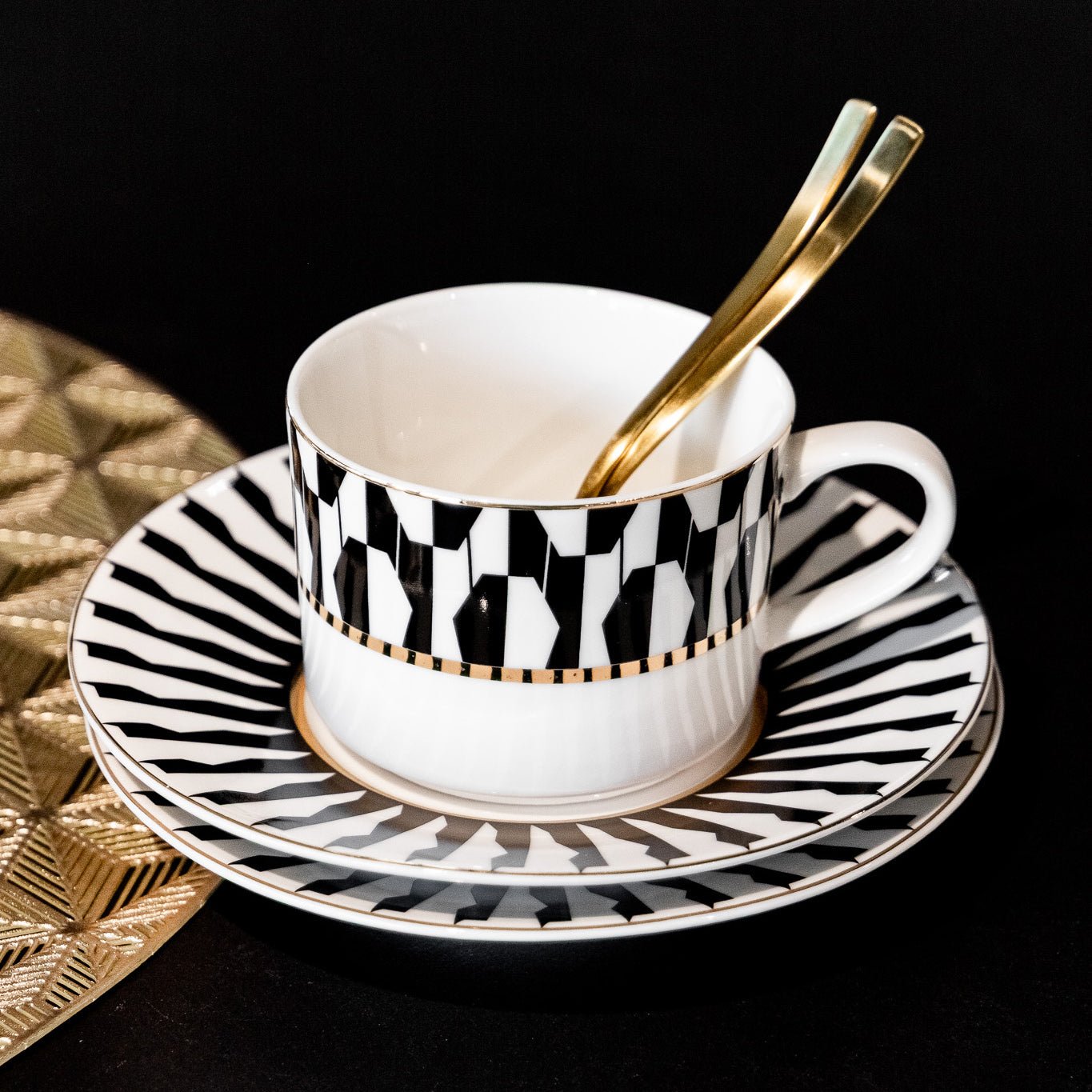 Conjunto de 2 Chávenas de Chá BLACK CAT - Gato Preto