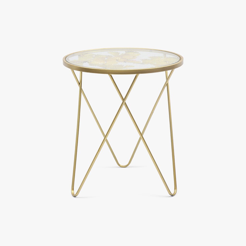 Conjunto de 2 mesas de Apoio 51x57/46x50 GINKGO - Gato Preto